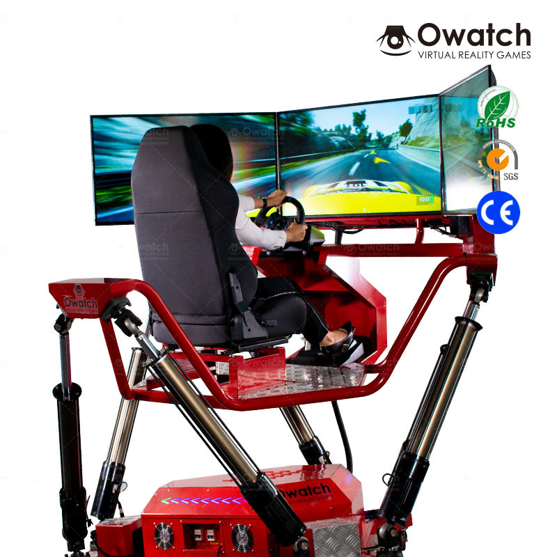 Buy cheap Hot Sale Car Racing Arcade Game Machine,Car Driving Racing Simulator Amazing Car Driving 9D VR 360° Vision product