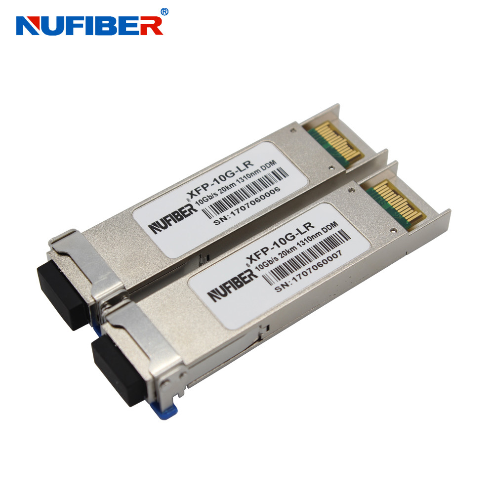 Buy cheap 10G XFP ER 40km 1550nm SM Duplex LC DDM xfp transceiver module compatible Cisco huawei mikrotik product
