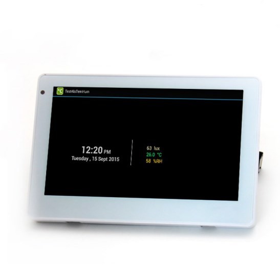 Buy cheap 7 Inch POE Wall Flush Mounted Android Touch Tablet With RS485 For Industrial Control product