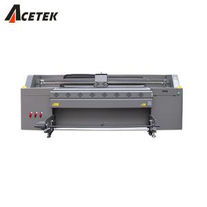 Buy cheap 4 Colors Film Printing Machine UV Roll To Roll With Epson I3200 Head product