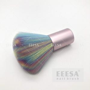 Buy cheap Colorful Nail Dust Cleaning Brush  Soft Nylon Hair Customized Laser  Logo product