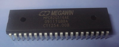Buy cheap PDIP40, PLCC44 Type Megawin MCU, 8051 Microcontroller Mini Projects with 64KB Flash ROM product