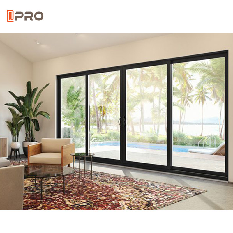 Buy cheap Aluminium Living Room Sliding Door Tempered Double Glass Screen Grill With Window product