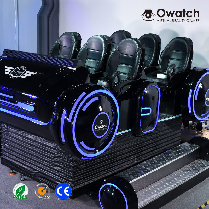 Buy cheap 2019 HOT SALE!! High Quality Interactive Dynamic Platform Cinema Simulator 6 Seats 9D VR Family Simulator product