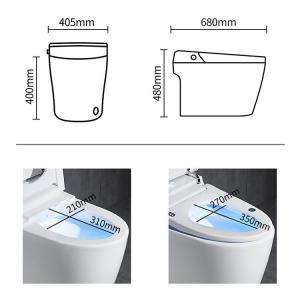 Buy cheap Hot Selling Sanitary Ware Intelligent Seat Heating Ceramic Automatic Smart Toilet product