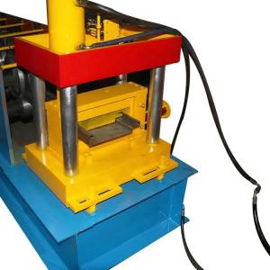 Buy cheap Yellow Steel Door Frame Making Machine Cr12 Hydraulic Cutting product