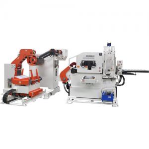 Buy cheap Quick Speed Decoiler And Straightener Servo Feeder Feeding Length Metal Parts Stamping product