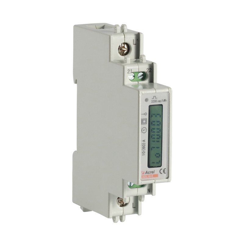 Buy cheap Compact LCD Display Din Rail Energy Meter 50Hz 10VA RS485 product