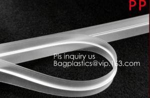 Buy cheap PP/PE/PVC/EVA Plastic Flange Zipper For Pouch, PP Plastic Press To Close Reclosable Flange Zipper for Standard Zipper Po product