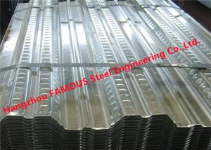 Buy cheap High Strength Bearing Composite Floor Deck Galvanized Metal For Steel Structure Building product