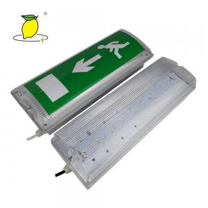 Buy cheap Intelligent Bulkhead Emergency Light High Brightness With Emergency Exit Sign product