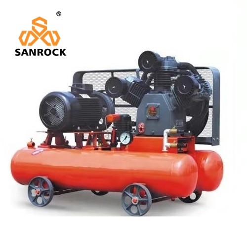 Buy cheap Red Silent Diesel Engine Driven Air Compressor Drilling Air Compressor 0.5mpa product