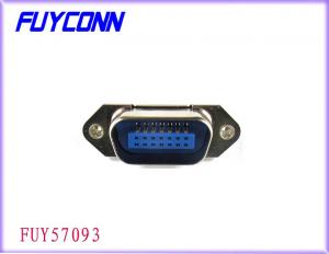 Buy cheap 50 Pin Centronic Connectors , Straight Angle PCB Male Connector Certified UL product