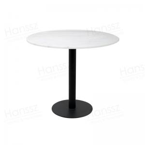 China Italian marble dining table set white marble top dining table for living room on sale