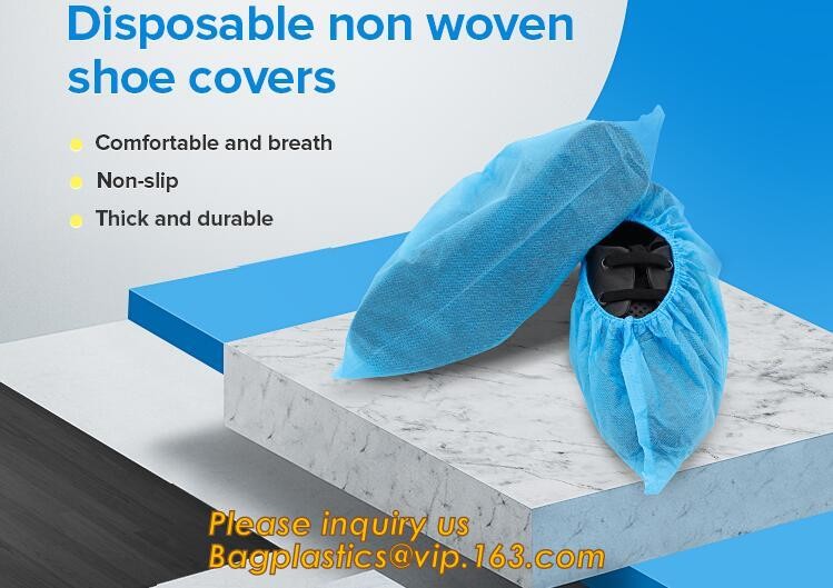 Buy cheap Disposable elastic pe/cpe non-woven shoes cover,Disposable waterproof CPE+PP non-woven shoe cover,Disposable nonwoven sh product