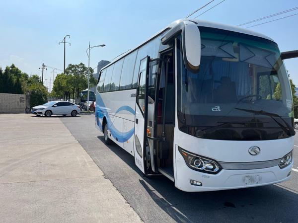 Quality 34 Seats 2018 Year Used Coach Bus Kinglong XMQ6802 LHD Steering For Transportation for sale