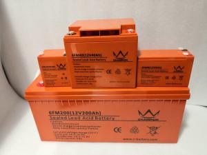 Multi Color Lead Acid Gel Battery , 2 Volte Gel Cell Deep Cycle Battery