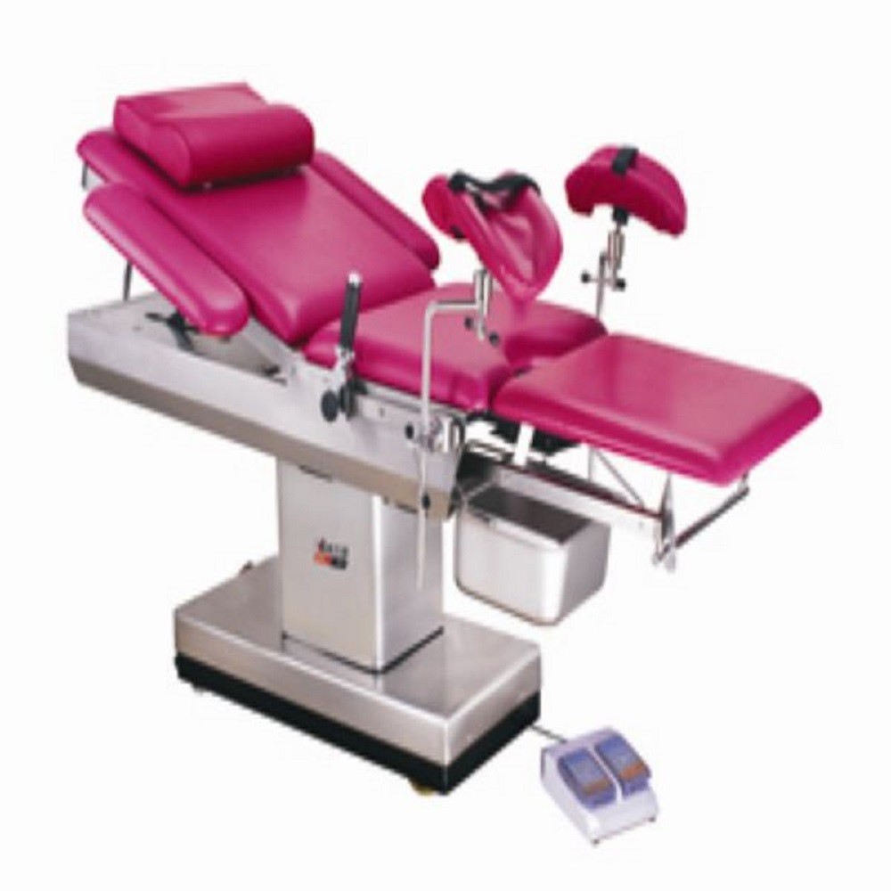 China Multi Function Electric Hospital Delivery Bed Pneumatic Foot Switch Operating Room Use on sale