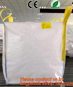 Buy cheap pp woven bag big size big bag,100% new polypropylene pp woven bulk bag big bags 1000kg from China,1 ton Custom PP Woven product