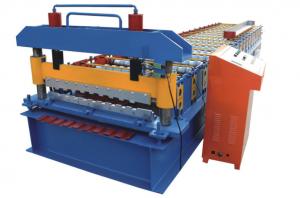 Buy cheap 18m/min Shutter Door Roll Forming Machine ISO Colored Steel Tile product