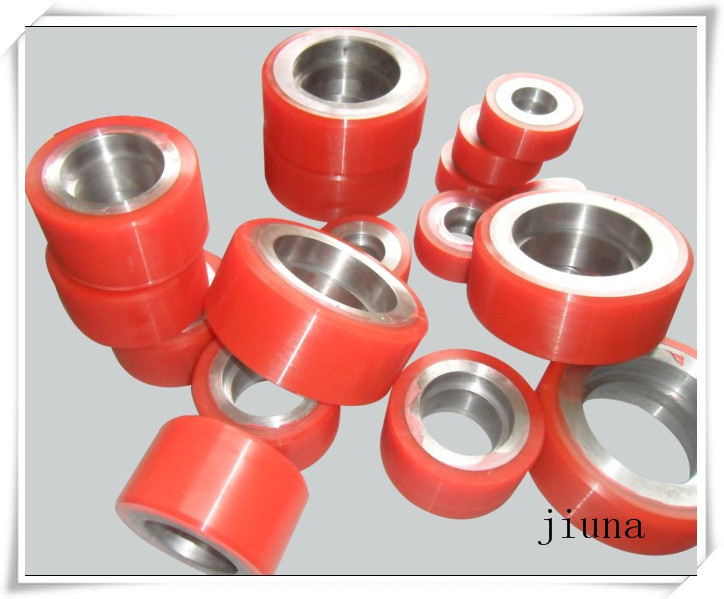 Buy cheap Customized PU Coating Polyurethane Rollers Abrasion Resistant product