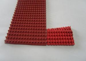 Buy cheap Red Rubber Corrugated belt on Top Super Grip Belt Type A-13, B-17 ,C-22 product