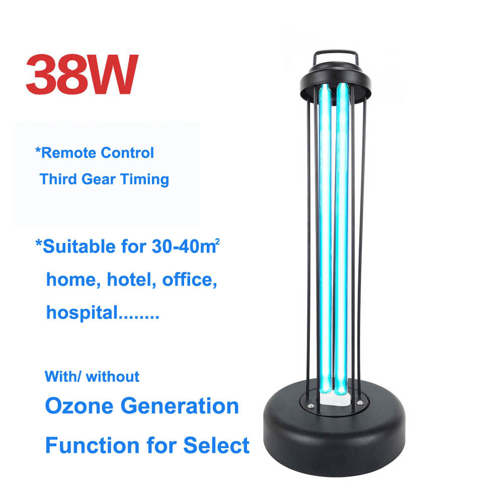 Buy cheap 38W UVC Germicidal Lamp Remote Control Ultraviolet Sterilizing Disinfection product
