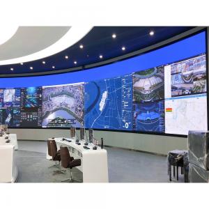 Buy cheap Indoor 55inch Multi Screen Video Wall Display 4k Full Color 480x480mm product