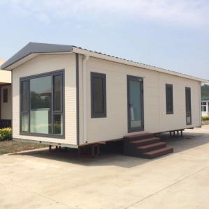 Buy cheap Fire proof luxury 2 bedrooms Tiny house Light Steel villa house anti earthquake 55m2 product