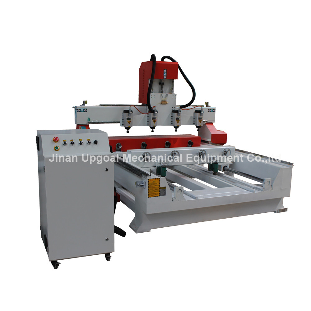 Buy cheap 4 Spindles 4 Rotary Axis Cylinder Flat Wood Carving Machine with NK105 Control product