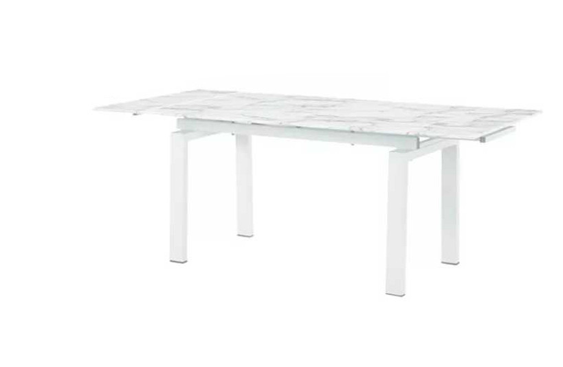 China Modern Extendable Fashionable Marble Top Dining Room Table For Home on sale