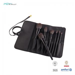 Buy cheap Synthetic Hair 7pcs Soft Makeup Brush Set With Matte Wooden Handle product