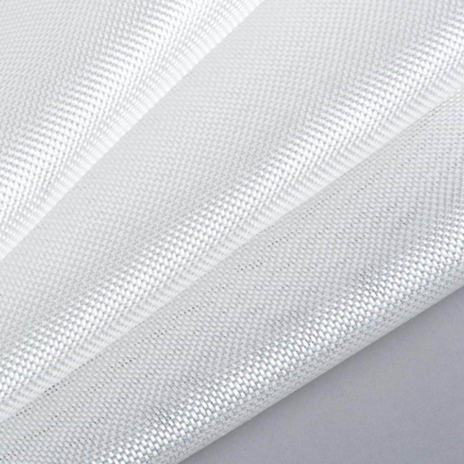 Buy cheap White color Plain woven fiberglass clothes for composite material product
