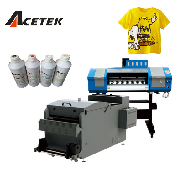Buy cheap Powder Shaking Dtf Film Printer Textile Ink With 4 I3200 Print Head product