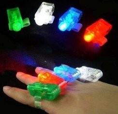 Buy cheap Red, White, Blue, Green Color Laser Finger Beams LED Lights Toy 4 Piece Set product