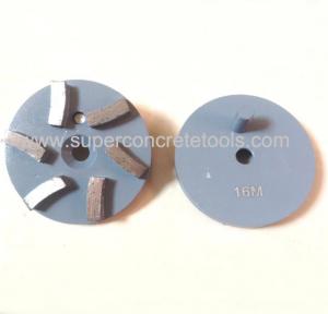 Buy cheap 6 Bars Concrete Grinding Pad With 1 Pin product