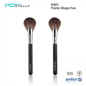 Buy cheap 1pcs Wooden Handle Real Hair Makeup Brushes For Fan product