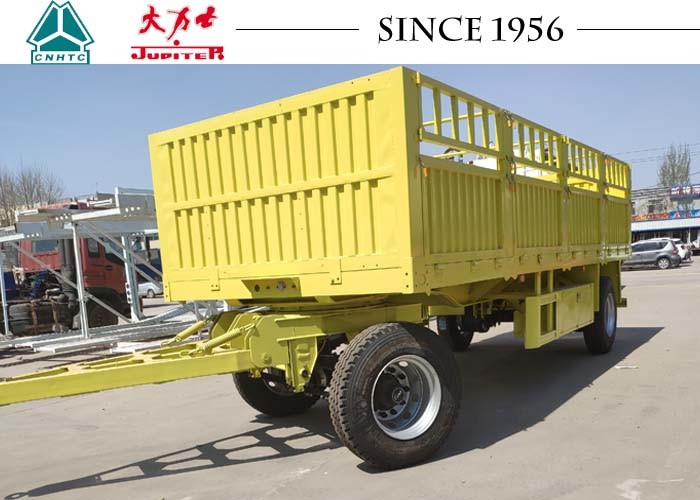 China 30T-100T Flatbed Car Trailer Equipment Cargo Transportation on sale