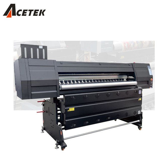 Buy cheap 300sqm/H 8pcs I3200 Head Sublimation Paper Printing Machine CMYK Color product