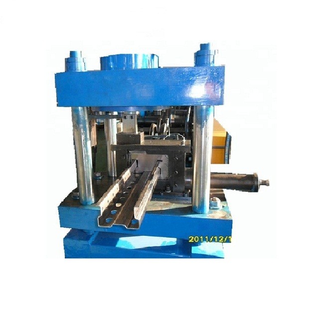 Buy cheap 6T Storage Rack Roll Forming Machine 10m/min Hydraulic Press product