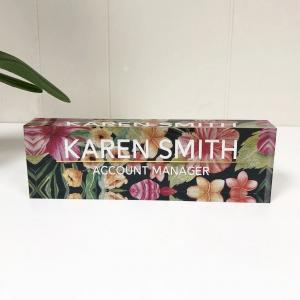 Buy cheap Desk Decor Acrylic Name Plate For Office With Premium 3D Look product