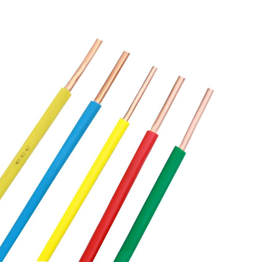 Buy cheap 1.5 mm 2.5 mm 4mm 6mm 10mm,16mm,25mm,35mm Single core PVC sheathed wire copper electric cable product