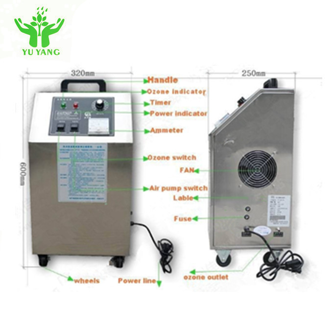 Buy cheap Hotel Hospital Medical Ozone Generator Air - Cooling 100W 220V / 50HZ from wholesalers