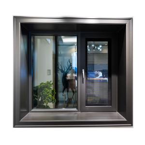 Buy cheap Interior Aluminium Casement Window With Stainless Steel Mesh 1.5*1.0m product