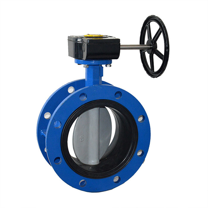 China EN593 Flanged Concentric Butterfly Valve For Water Projects on sale