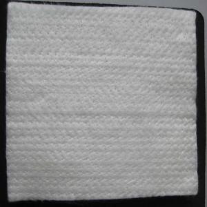 Buy cheap White color 12mm thickness fiberglass needle mat used for insulation product