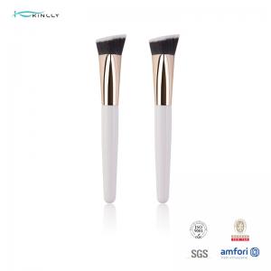 Buy cheap OEM ODM Angled Blending Synthetic Hair Makeup Brush Customized Color product