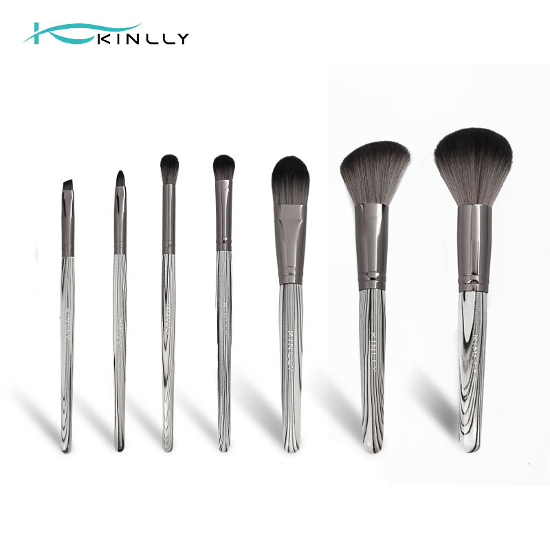 Buy cheap 7PCS Paper Box ISO9001 Makeup Brush Gift Set for Face product