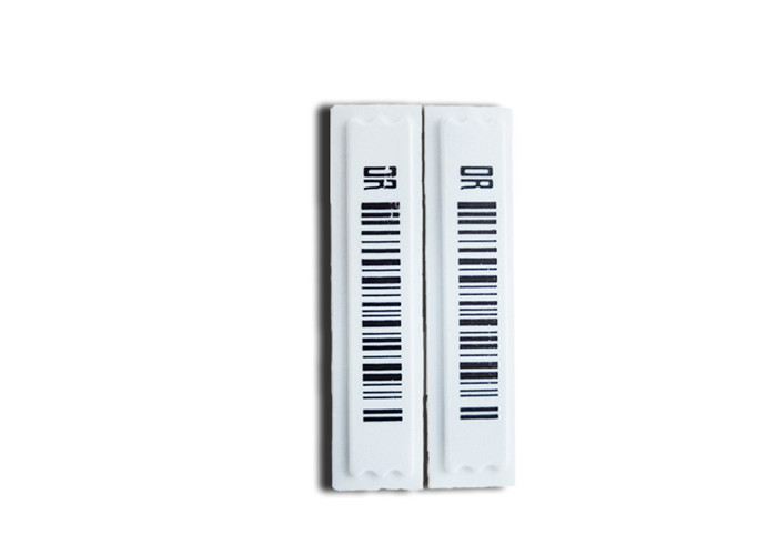 Buy cheap 58Khz 	Barcode / White Retail Security Labels Clothing Stores Deactivatable Or None product