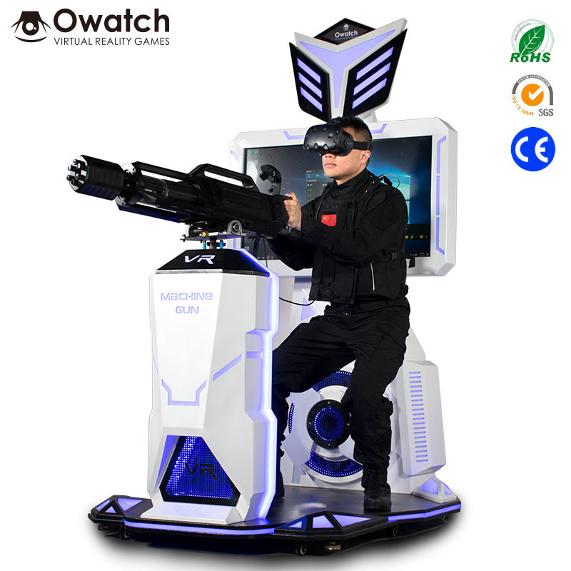 Buy cheap Coin Operated Gun Amusement Suppliers Gatling Shooting VR for Business Opportunity product